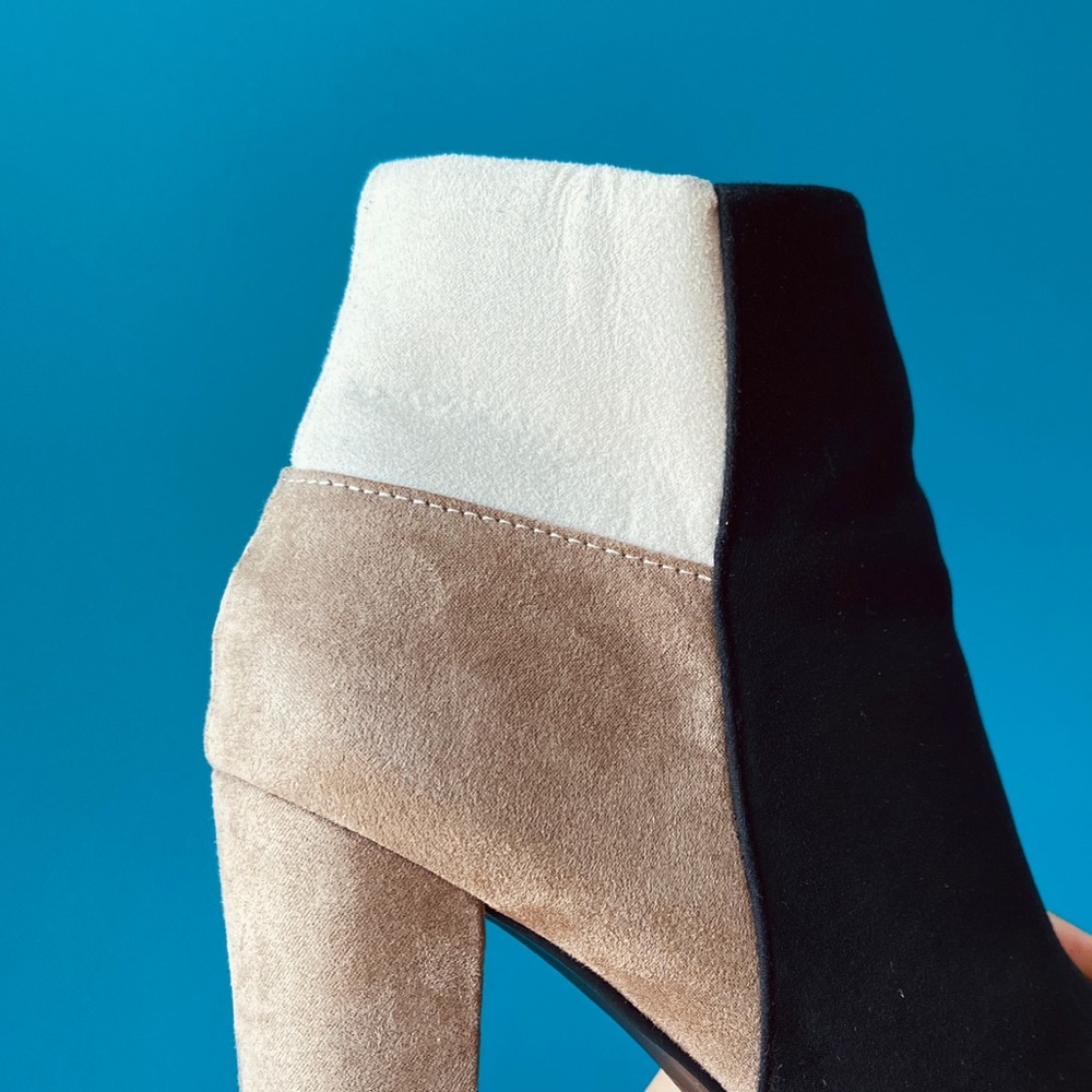 Color Block Booties - Picture 2 of 4